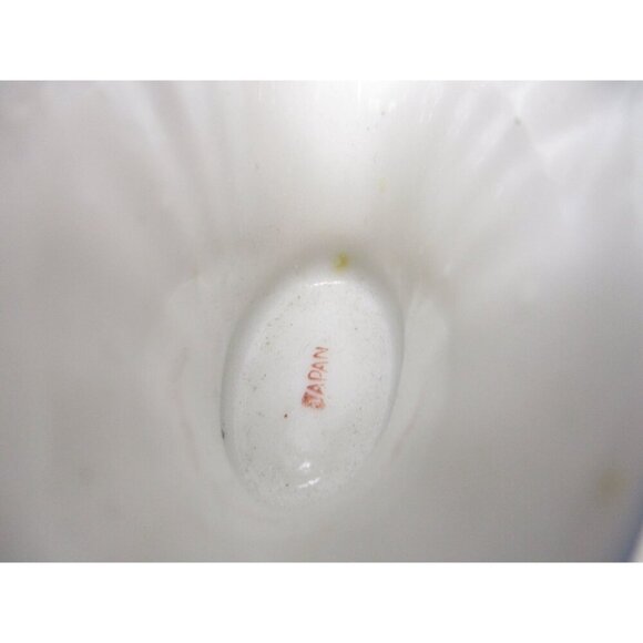 Blue Dutch girl with Basket, Trinket Catch, Japan, Delft style, - Picture 6 of 7